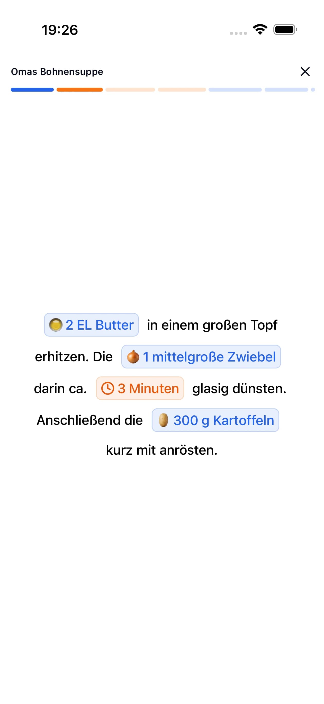 Kochen Mobile Screenshot
