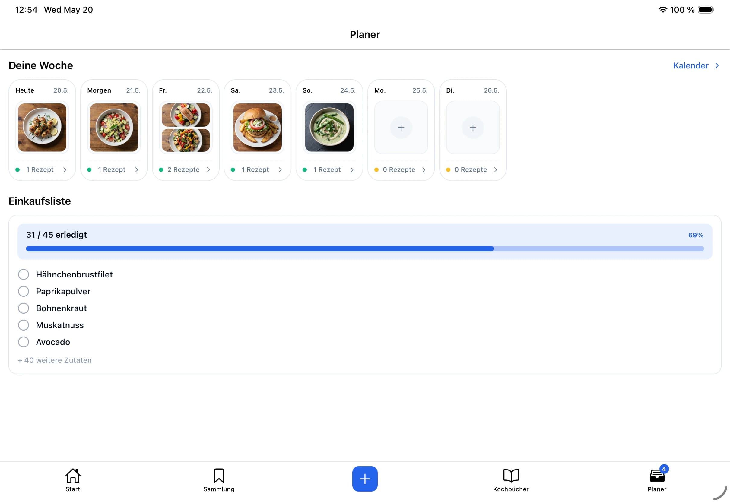 Planung & Einkauf im Einklang Mockup